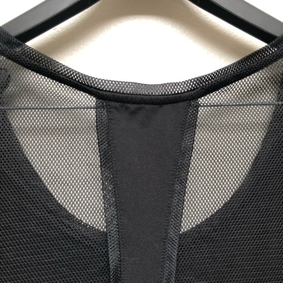 Fabletics Black Mesh Vanessa Top w/ Racerback - Picture 8 of 8